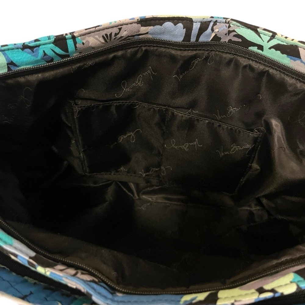 Vera Bradley Camofloral Quilted Women's Mini Weekender Tote Pockets Zipper Bag - Picture 9 of 16